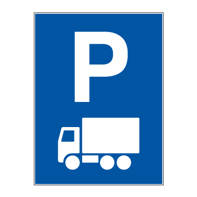 Jo Safety Parkeringsskilt Parkering lastebil 6309275
