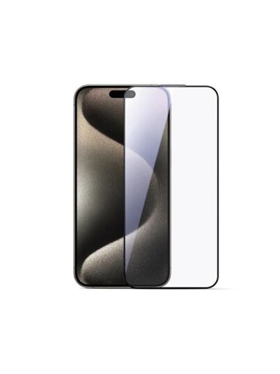 Joyroom JR MLG0278 2.5D HD Dustproof Tempered Glass with Black Frame for iPhone 15 Plus/16 Plus