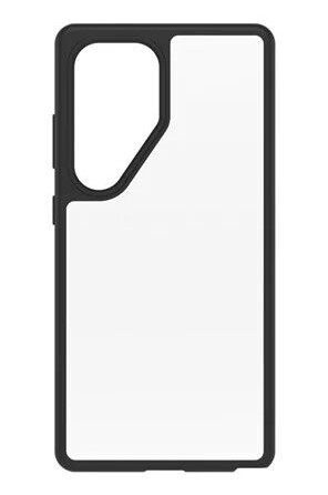 OtterBox React Samsung Galaxy S25 Ultra Black Crystal clear/black
