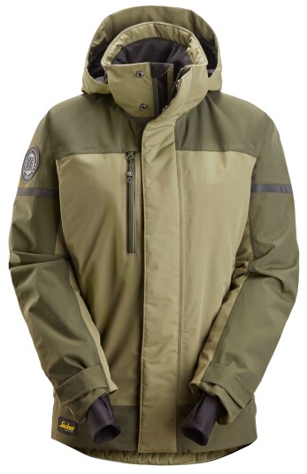 Snickers Workwear 1177 3135 Vinterjakke khaki grønn XXL Klær