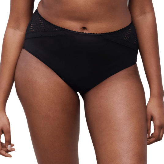 Chantelle Easyfeel Easy Support maxi truse svart 42 Chantelle Easyfeel Easy Support maxi truse svart 42