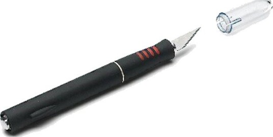 Revell Hobbykniv med 5 Ekstra Blader for Byggesett - Sort