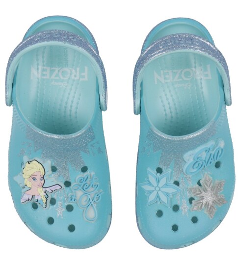 Crocs Multi Frozen Elsa Classic Clog 32-33
