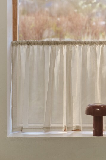Jotex Kafégardin beige CORINNE 219488502473