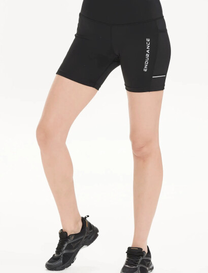 Endurance Energy V2 W Short Tights - Black - 46 Endurance Energy V2 W Short Tights - Black - 46