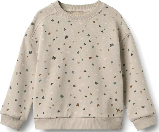 Wheat Sweatshirt L/S Sandro   GREY MOON LETTERS   116
