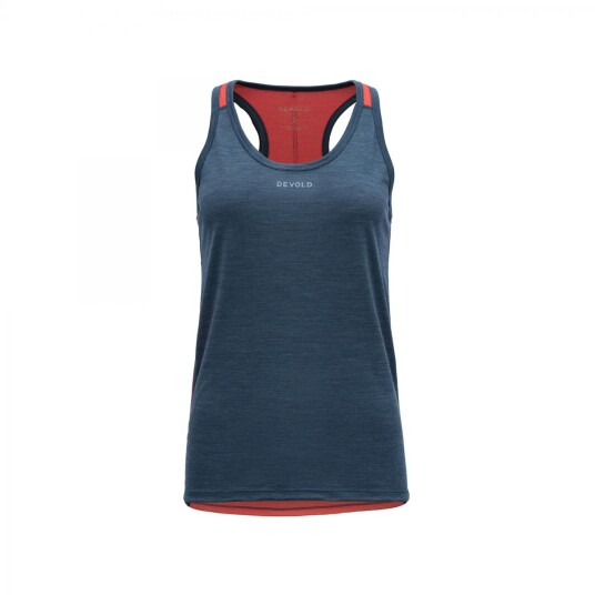 Devold RUNNING MERINO 130 TANK WMN Dame 422A FLOOD XL Devold RUNNING MERINO 130 TANK WMN Dame 422A FLOOD XL