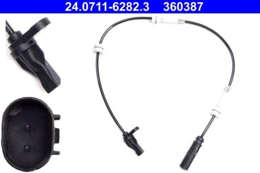 ABS sensor ATE 24.0711-6282.3 ABS sensor ATE 24.0711-6282.3