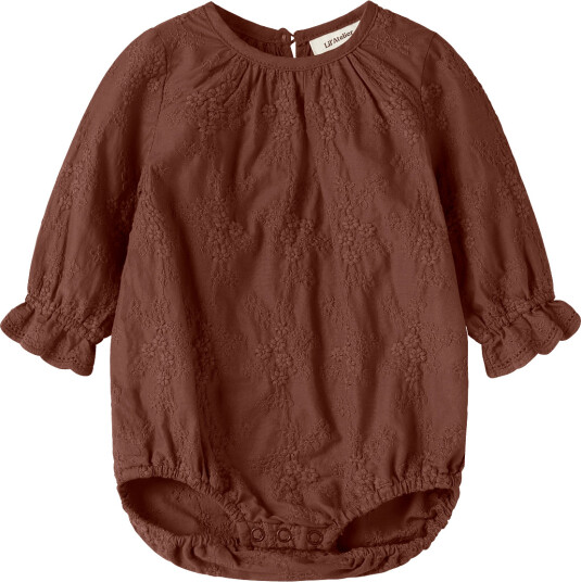 Lil"Atelier Nbfnopa Ls Loose Body Lil Brown 86