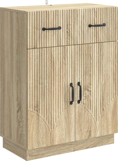 Serviesskap Sonoma eik 66 x 34,5 x 87 cm Konstruert tre Serviesskap Sonoma eik 66 x 34,5 x 87 cm Konstruert tre