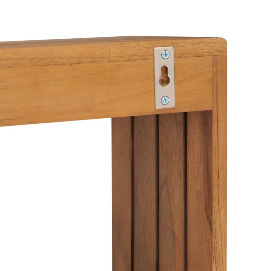 vidaXL Vegghengt håndklestativ 35x20x35 cm heltre teak vidaXL Vegghengt håndklestativ 35x20x35 cm heltre teak