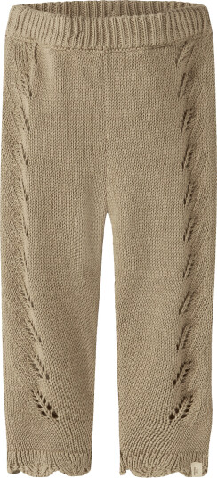 Lil"Atelier Nbfleou Knit Pant Lil Beige 68 Lil"Atelier Nbfleou Knit Pant Lil Beige 68