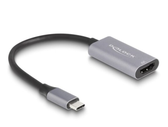 Delock-Adapter Usb Type-C Hann Til Hdmi Hunn Dp Alt Mode 4K 60 Hz Med Hdr Og Hdcp Delock-Adapter Usb Type-C Hann Til Hdmi Hunn Dp Alt Mode 4K 60 Hz Med Hdr Og Hdcp