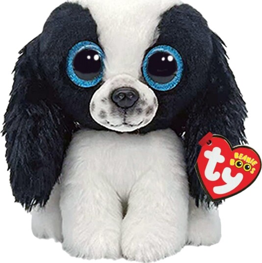 Ty Beanie Boos Kosehund Svart/Hvit 15 cm Sissy Ty Beanie Boos Kosehund Svart/Hvit 15 cm Sissy