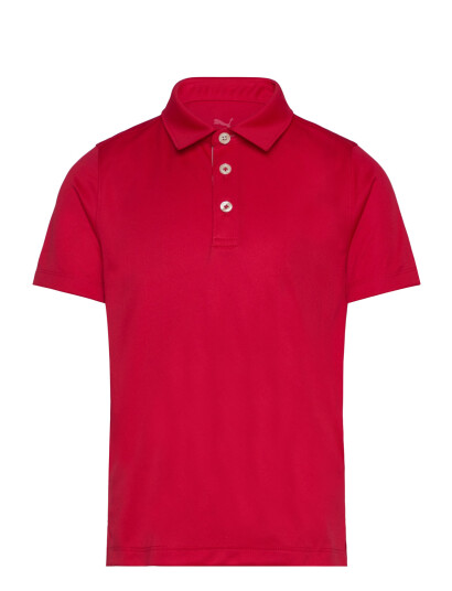 PUMA Golf Boys Pure 2.0 Polo   Red   128