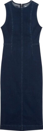 Lee Jeans Shaped Long Dress Navy XS x 00