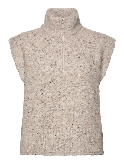 FREE/QUENT Waistcoat Beige XXL FREE/QUENT Waistcoat Beige XXL