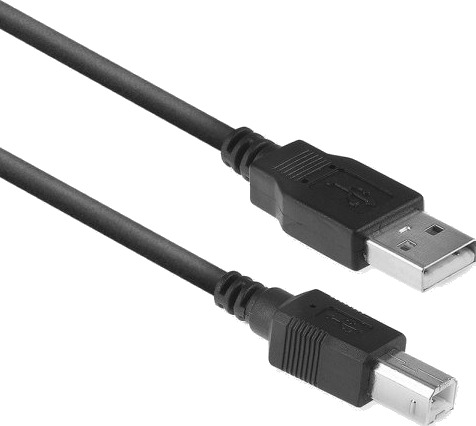 Act Ac3033 Usb-Kabel 3 M Usb 2.0 Usb A Til Usb B Svart Ac3033