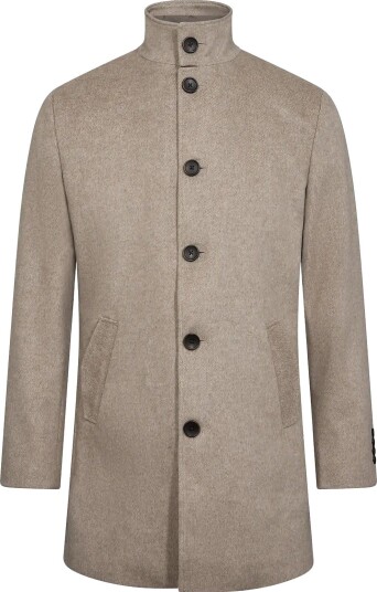 Bruun & Stengade Bs Ontario Slim Fit Coat SAND S