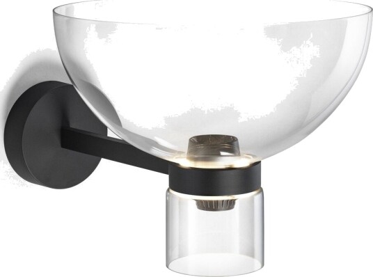 Flos Nocturne Bowl Vegglampe Sort