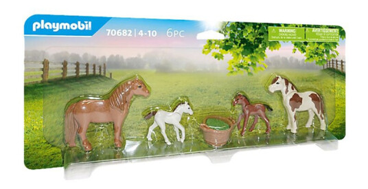 Playmobil Country - Ponnier med føll