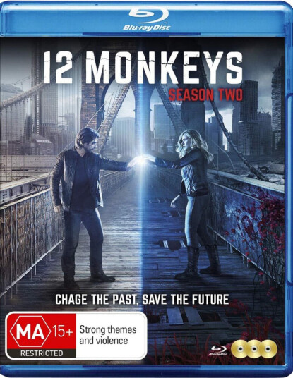 12 Monkeys Sesong 2 Bluray