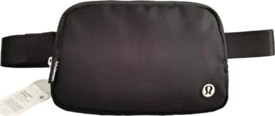 Lululemon Everywhere Belt Bag Mageveske for kvinner og menn Svart Lululemon Everywhere Belt Bag Mageveske for kvinner og menn Svart