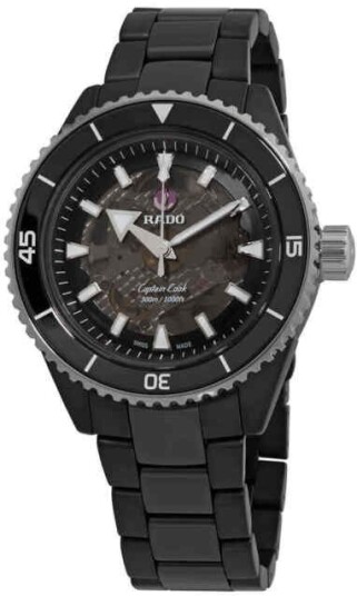 Rado Herreklokke R32127152 Captain Cook Sort/Keramik Ø43 mm