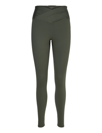 Björn Borg Studio Cross Tights - Khaki green - XS