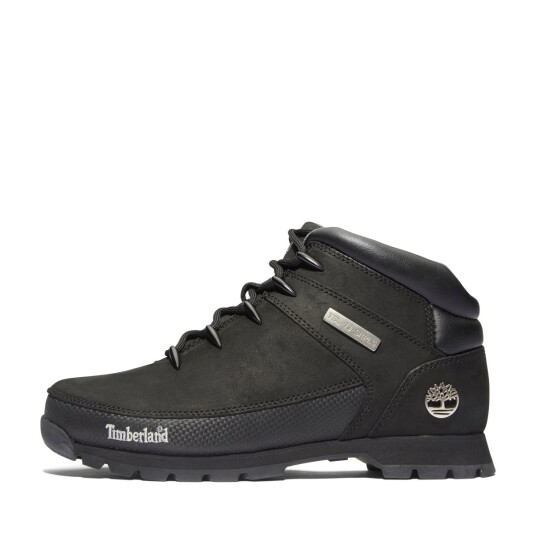 Timberland Men"s Mid Lace Up Boot Black 8
