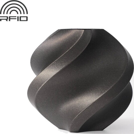 Bambu Lab Bambu Lab PLA Metal Iron Gray Metallic 13100 Med spole