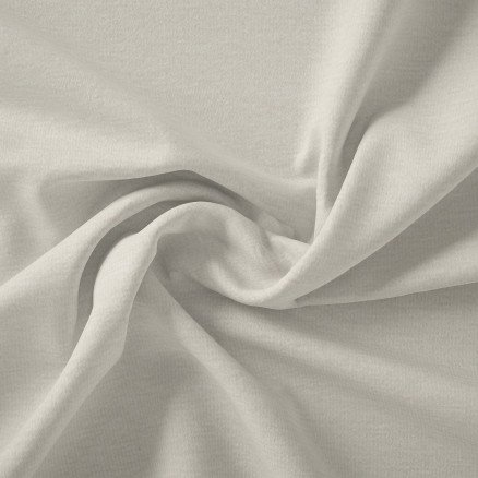 Stoffabrics Â Avalana Jersey Solid Stoff 160cm Farge 001 50cm