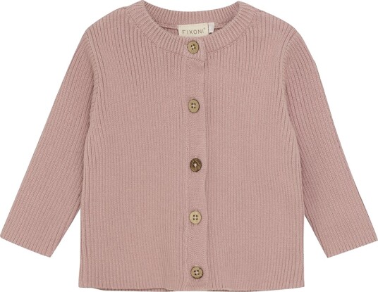 Blå Cardigan Strikk Shadow Grå Blå 62 Cardigan Rosa