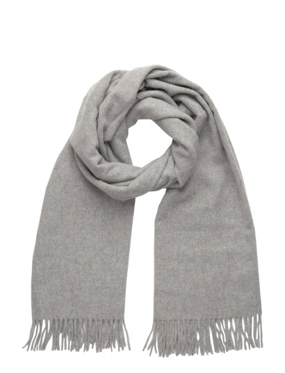 A.P.C. Scarf Alix Brodee Grey ONE SIZE A.P.C. Scarf Alix Brodee Grey ONE SIZE