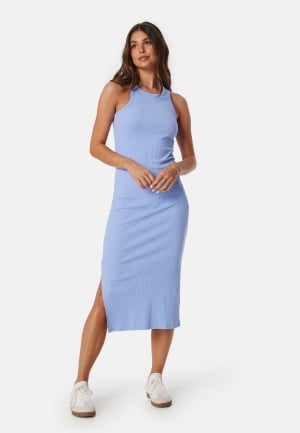 Pieces Pcruka Boxer Tank Dress Dusty Blue M