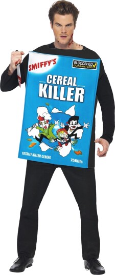 Rubies Costumes Cereal Killer Kostyme One size 38267 Rubies Costumes Cereal Killer Kostyme One size 38267