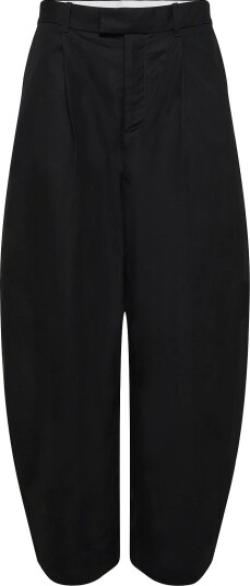 Weekday Felix Cocoon Chino Trousers BLACK 54
