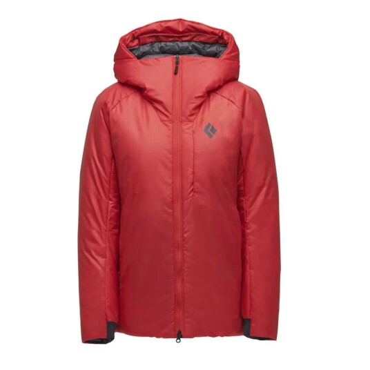 Black Diamond Women's Belay Parka M Coral Red Black Diamond Women's Belay Parka M Coral Red