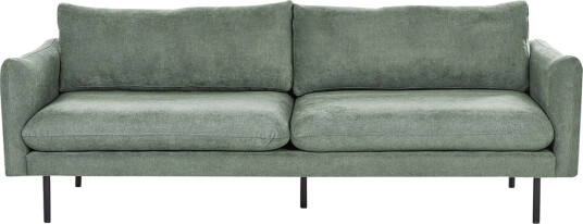 Woodal Sofa 3 seter Grønn/Svart