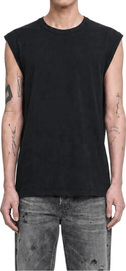 James Perse Herre Topper Svart M, James Perse Herre Topper Svart M,