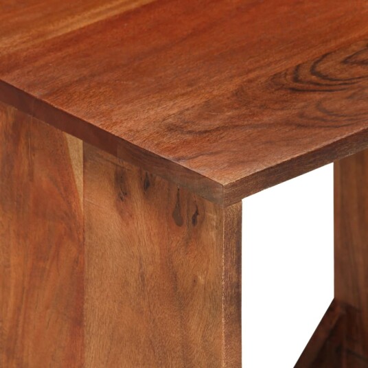 vidaXL Vegghylle 40x30x40 cm heltre akasie