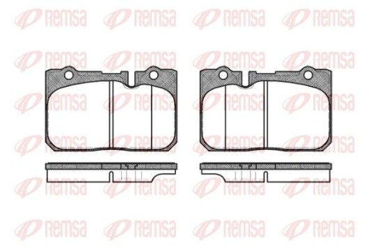 Bremseklosser REMSA 0679.00