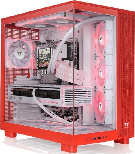 Thermaltake View 380 XL TG ARGB Flaming Orange CA-11E-00MRWN-00