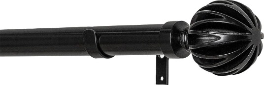 Hasta Gardinstang sett Ylva 160 300 cm Svart