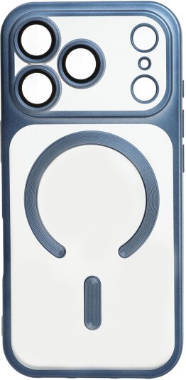 Trolsk Mobildeksel transparent (iPhone 17 Pro Max) Blå