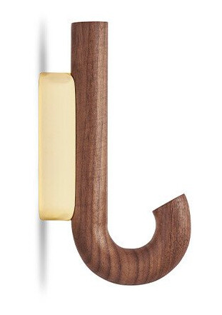 Gejst Hook krok mini 13,3 cm Valn?tt-messing Gejst Hook krok mini 13,3 cm Valn?tt-messing
