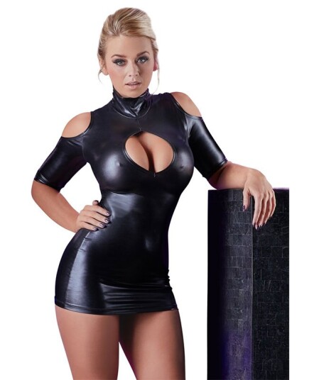 Other Brand Wetlook Minikjole Cold Shoulder  Cottelli Collection  XL 27157751051