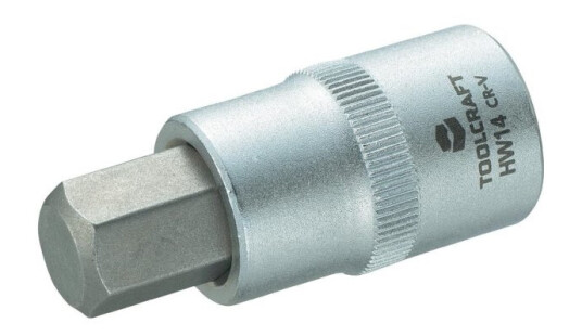Toolcraft 816161 Unbrako Topnøgle-Bit-Indsats 14 Mm 1/2 (12,5 Mm) Toolcraft 816161 Unbrako Topnøgle-Bit-Indsats 14 Mm 1/2 (12,5 Mm)