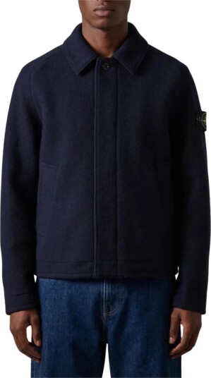 Stone Island Herre Jakker Blå M,