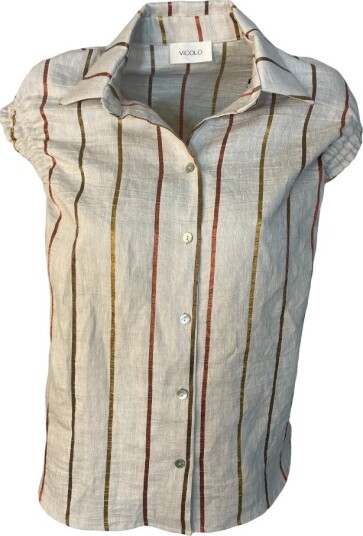 ViCOLO Dame Bluser & Skjorter Beige S, ViCOLO Dame Bluser & Skjorter Beige S,